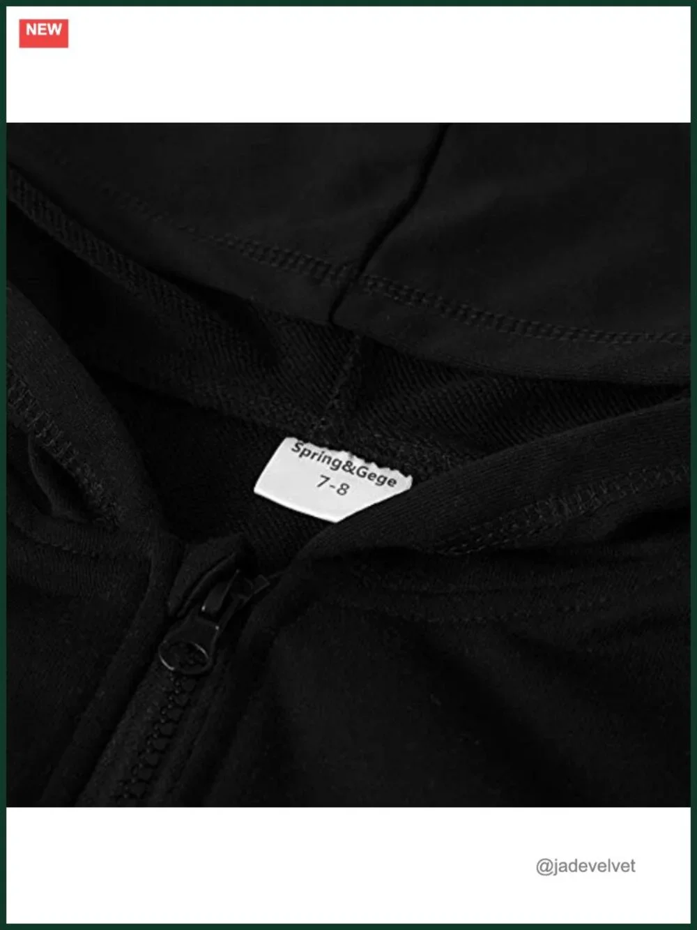 Boys Zip Up Hoodie Soft Solid Full Zip Hooded Sweatshirt for Kids Ages 3-14